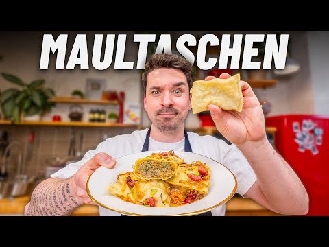 So machst du deutsche MAULTASCHEN nach ORIGINAL-REZEPT 🥟