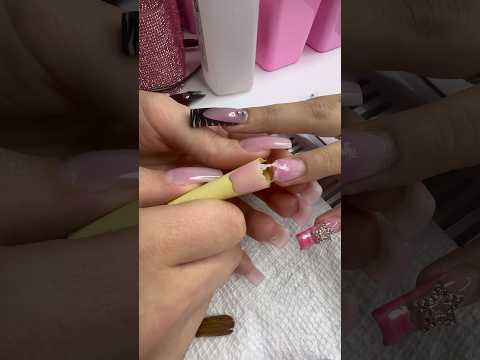 ghetto nail form hack😂