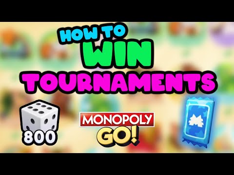 Monopoly Go: how to WIN tournaments (earn stickers, dice and money!)