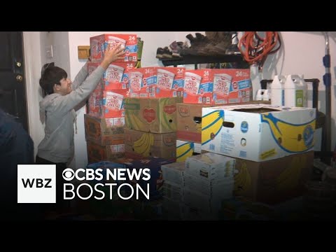 YouTube video thumbnail: How a Massachusetts 12-Year-Old Donates 8,000 Pounds of Food Each Year