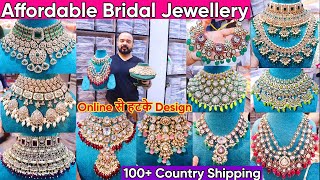 Exclusive Affordable Bridal & Wedding Jewellery Collection 2025 | Full Bridal Jewellery Set