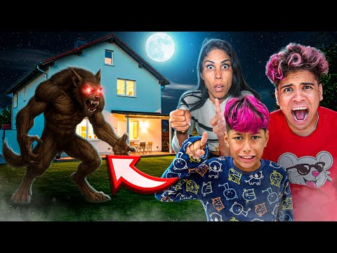 TEM UM LOBISOMEM NO TELHADO DA NOSSA CASA😱 *Robson Abreu e Richard Abreu