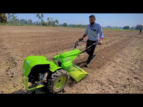 नई सोच-उत्तम तकनीक Rico Italy 9HP Back Rotary power tiller RI 740