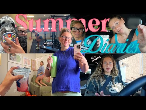 Summer Diaries ☀️ - Hosting, Mini updates, Shopping, and a lot of talking ⛱️✨
