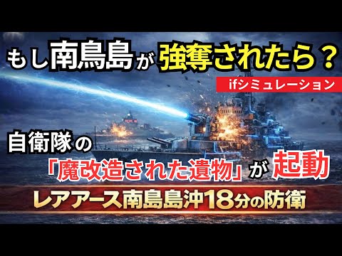 もし南鳥島のレアアースが狙われたら?→自衛隊の「魔改造された遺物」が起動。一発も撃てぬまま鉄屑に変えられた敵兵が目撃した、データ外の恐怖。【ifシミュレーション】 #南鳥島♯レアアース