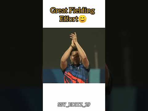 Sachin Tendulkar Happy On Great Fielding effort😊 #shortsfeed #trending #viral #cricket