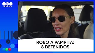 CAYÓ la BANDA que le ROBÓ a PAMPITA: 8 detenidos - Telefe Noticias