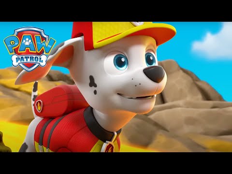 Escape the Volcano!  - PAW Patrol - Cartoons for Kids