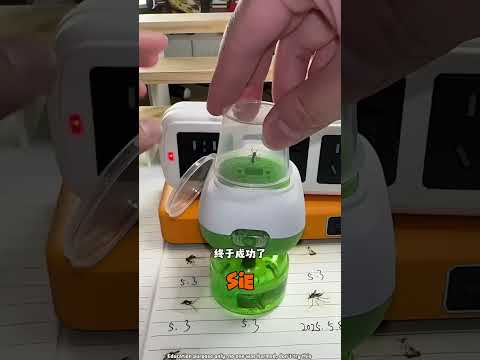 Dieser Typ hat ein Geheimlabor gegen Mücken gebaut! 😳🦟