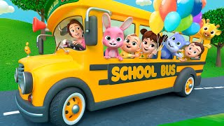 Wheels on the Bus Picnic Fun (Animals Version) + More Lalafun Nursery Rhymes & Kids Songs