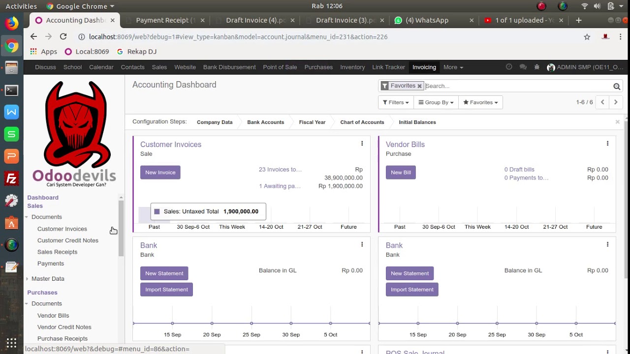 Odoo Asset Management | 10.10.2018

Odoo Asset Management #Odoodevils #OdooSchool.