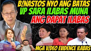 MGA V!DEO EVIDENCE ILALABAS NA AYON KAY PANELO KAY VP SARA❗️