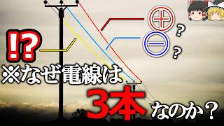 【GNDではない】発電所からコンセントまで電気はどのように送られるのか【ゆっくり解説】【雑学】