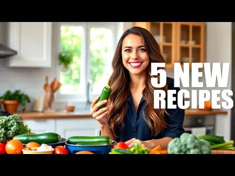 ZUCCHINI-Fieber: Entdecken Sie 5 der besten Rezepte!