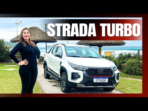 Nova Fiat Strada Turbo 2024 com visual exclusivo anda muito!