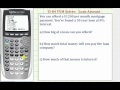 Understanding Loan Calculations with the TI4 TVM Solver