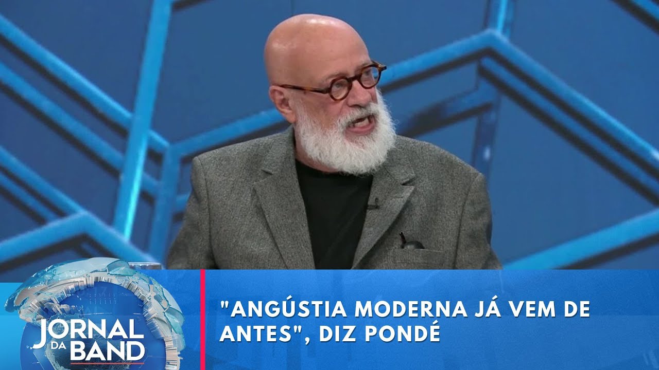 “Angústia moderna já vem de antes”, diz Pondé no Canal Livre | Jornal da Band