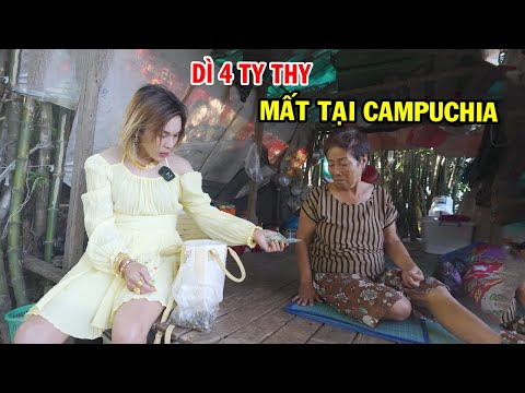 Dì 4 Ty Thy mất tại Campuchia - Ty Thy Vlog Gỏi đu đủ