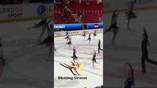 Spectacular Skating Graces 🇩🇪 FS at the #marielundmarktrophy 2026 #synchronizedskating