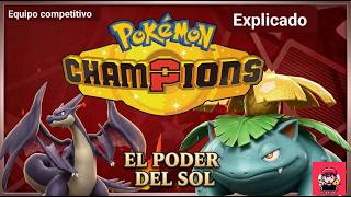 ¡EL SOL NO PERDONA! ☀️ Pokémon Champions 🔥 Equipo Competitivo (Explicado)