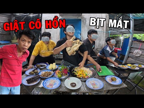 Màn Bịt Mắt giật Cô Hồn cùng Anh Nhí Betta và anh em trong team