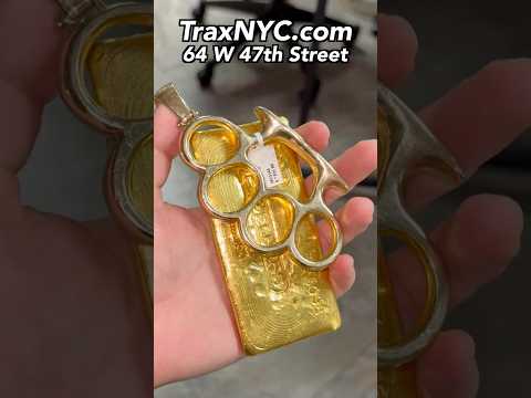 GOLD Knuckles Turned Into Cash! #gold #cash #shorts