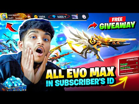 Lucky Subscriber Got New EVO MP5 in 1 Spin 🔥 NEW EVO VAULT EVENT || FireEyes Gaming