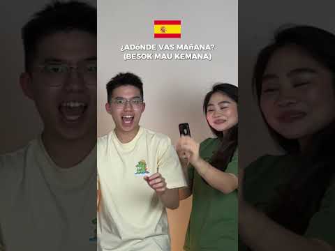 Harus dengan nada dan gerakannya🤣🙂#guessthelanguage #funchallenge #spanish #coinfamily