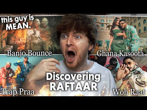 DISCOVERING RAFTAAR! (Woh Raat, Banjo Bounce, Trap Praa, Ghana Kasoota | Reaction)