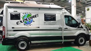BELO SUL MOTORHOME, MONTAGEM  EM FORD TRANSIT. CNH B. PODE ALUGAR. FENACAMPING, 2024. #motorhomes