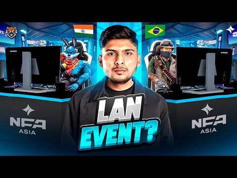 INDIA 🇮🇳 vs BRAZIL 🇧🇷 || NFA PC LAN EVENT 🤯 FULL DETAILS  ✅