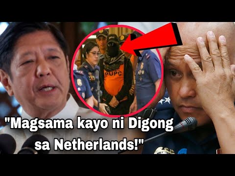 Bato Dela Rosa, PINAHULI na ni BONGBONG Marcos! itatapon na sa NETHERLANDS kasama si DIGONG DUTERTE!