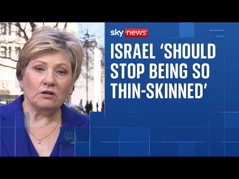 Israel was 'badly advised' on Labour MPs' deportation, Emily Thornberry says