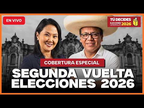 🔴 ELECCIONES PRESIDENCIALES SEGUNDA VUELTA 2026 | TRANSMISIÓN ESPECIAL EN VIVO | Trome