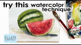 Watercolor techniques for beginners