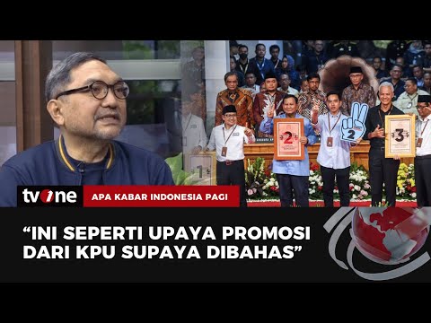 Kata Redaksi Soal Kontroversi Format Debat Capres Cawapres Tvone