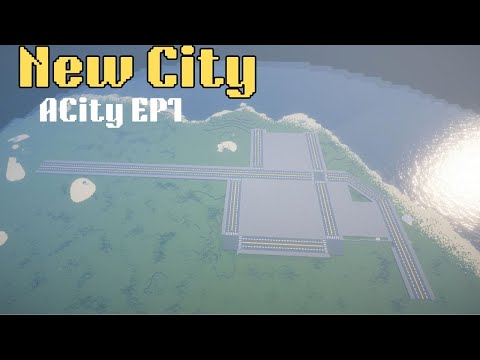 Adding Roads to our City in Minecraft! 01