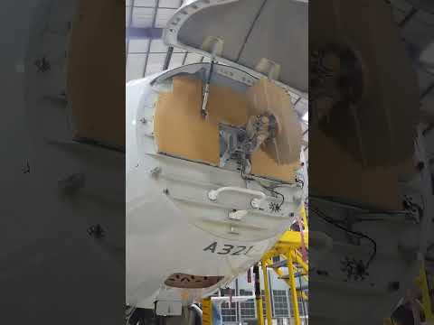 radar meteorológico en un #airbus321 #airbus