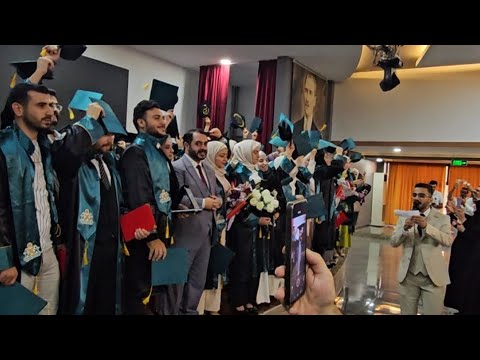كلمة ومشاهد من حفل تكريم الخريجين السوريين، في جامعة #مرسين في #تركيا #سوريا