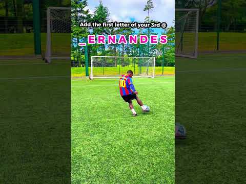 Finish The Name.. ⚽️👀