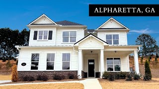 NEW CONSTRUCTION | MOVE- IN READY HOME FOR SALE IN ALPHARETTA, GA - 5BEDS & 5.5 BATHS