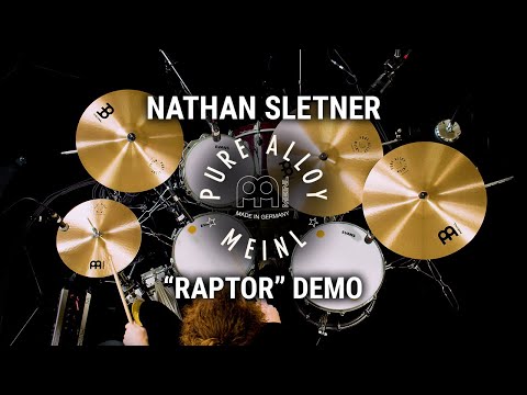 Meinl Cymbals - Pure Alloy - Nathan Sletner 