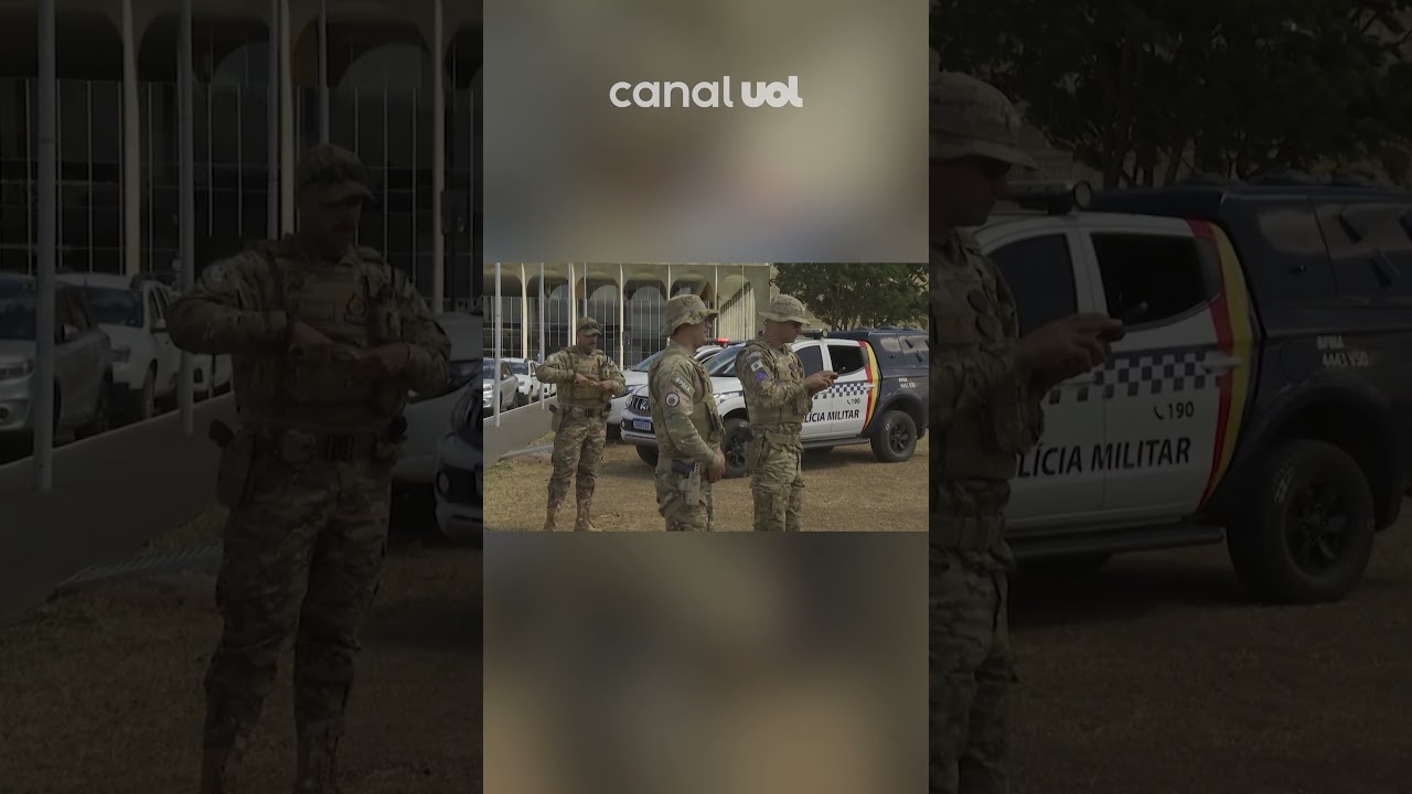 Bolsonarista e manifestante brigam em frente à casa do ex presidente durante julgamento no STF