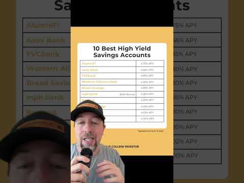 The College Investor | Best Savings Accounts In June 2025 (In Interest Rate Order)