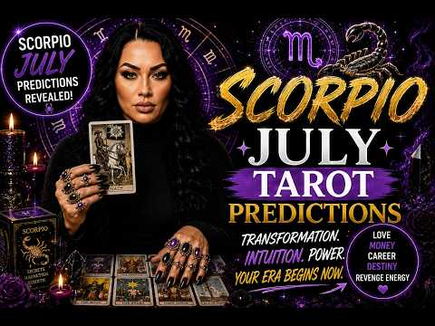 SCORPIO JULY TAROT PREDICTIONS