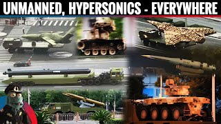 China is unveiling over 20 brand new advanced weapons for its September parade