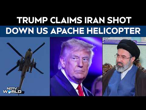 Trump Claims Iran Shot Down US Apache Helicopter, Pilots Rescued Near Strait of Hormuz | Latest News