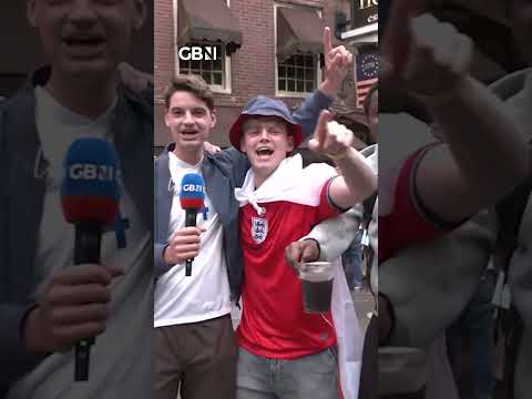England fans react to the The Three Lions' goalless Ghana draw