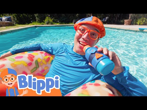 Blippi Makes a Splash! 📖 Moonbug Kids 📖 Learning Corner