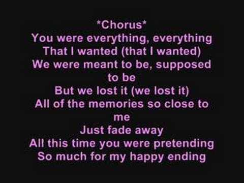 My happy ending (with lyrics) - Avril Lavigne